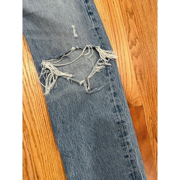 Re/Done 90’s Crop Low Slung Jeans - Picture 6 of 7